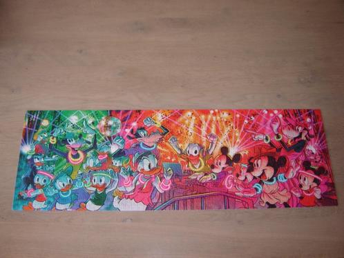 Puzzel Panorama DISNEY DISCO 1000 st., Hobby en Vrije tijd, Denksport en Puzzels, Zo goed als nieuw, Legpuzzel, 500 t/m 1500 stukjes