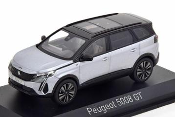 Peugeot 5008 GT Black Pack 2021 Grijs 1/43 NOREV ref. 473924 beschikbaar voor biedingen