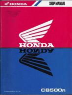 Honda CB500 shop manual (5404z), Motoren, Handleidingen en Instructieboekjes, Honda