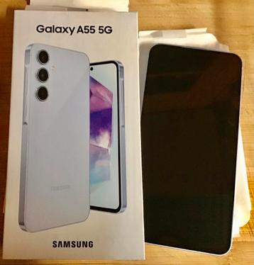 Samsung Galaxy A55 5G 256GB A556 Lichtblauw nieuw in doos  beschikbaar voor biedingen