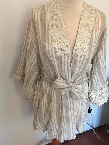 Prachtige nieuwe tuniek/halve kimono van Nema resort wear, L beschikbaar voor biedingen