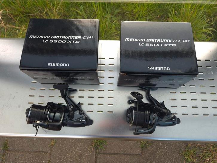 Shimano baitrunner ci4 5500 xtb lc molens, Watersport en Boten, Hengelsport | Karpervissen, Ophalen of Verzenden