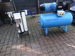 Hydrovane 2,2KW  350l. per min. met absorptiedroger, 100 liter of meer, Ophalen of Verzenden, Zo goed als nieuw