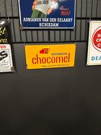 Emaille reclamebord Chocomel Langcat Bussum, Ophalen