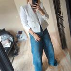 Cropped witte blazer/jasje/vestje/jack Zara L, Maat 42/44 (L), Ophalen of Verzenden, Zo goed als nieuw, Jasje