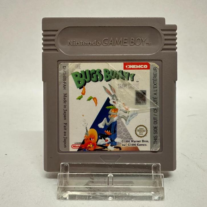 Nintendo GameBoy Bugs Bunny, Spelcomputers en Games, Games | Nintendo Game Boy, Zo goed als nieuw