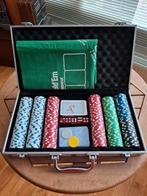 Prachtig pokerspel in mooi aluminium koffertje, Hobby en Vrije tijd, Gezelschapsspellen | Kaartspellen, Ophalen of Verzenden, Zo goed als nieuw