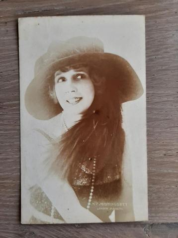 oude filmsterren kaart Mistinguett actrice zangeres, jr20? beschikbaar voor biedingen