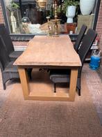 Boomstam tafel, Ophalen, 200 cm of meer, 50 tot 100 cm, Zo goed als nieuw
