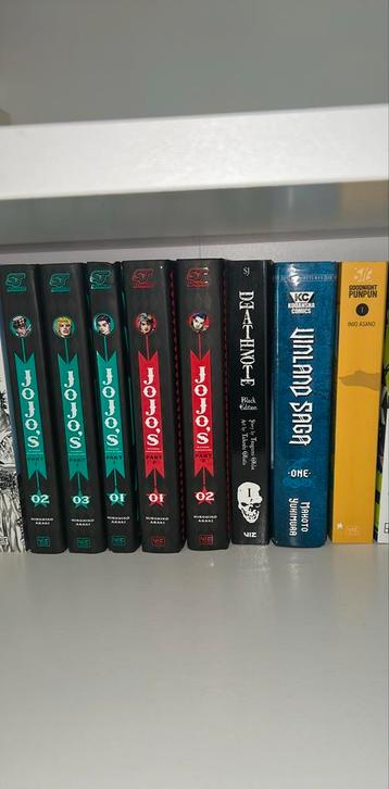 Verschillende Manga beschikbaar voor biedingen