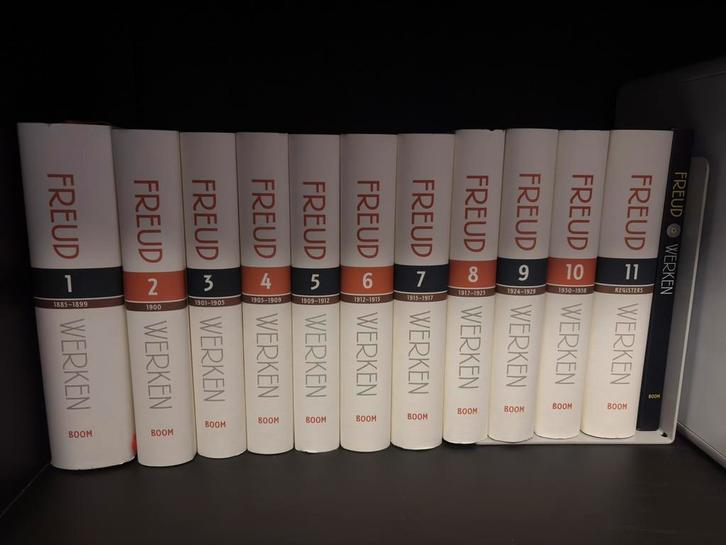 Sigmund Freud Werken Boom Cassette Deel 1- 11 incl cd-rom, Boeken, Encyclopedieën, Zo goed als nieuw, Ophalen