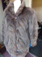 Prachtige echte fox bontjas bont jas bontjasje maat L, Ophalen of Verzenden, Zo goed als nieuw, Maat 38/40 (M), Grijs