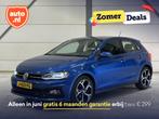 Volkswagen Polo 1.0 TSI R-Line | 3x R-Line | LED | Carplay |, Stof, Gebruikt, 95 pk, Blauw