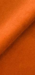 Meubelstof velours roest oranje, Oranje, Ophalen of Verzenden, Polyester, Nieuw