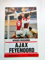 AJAX Feijenoord Programmablad nr. 5 seizoen 1985/86 v Basten, Verzenden, Zo goed als nieuw, Ajax