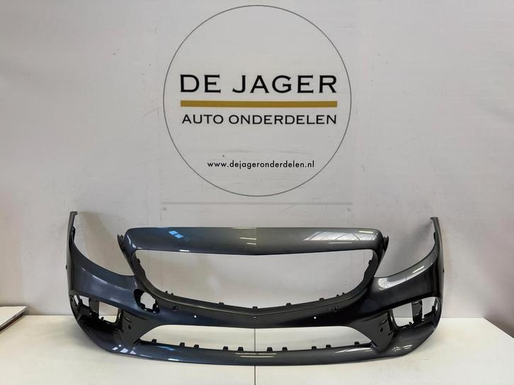 MERCEDES C KLASSE W205 FACELIFT AMG VOORBUMPER BUMPER, Auto-onderdelen, Carrosserie en Plaatwerk, Bumper, Mercedes-Benz, Voor