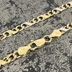 14k gouden ketting massief schakel valkenoog, Ophalen of Verzenden, Nieuw, Goud