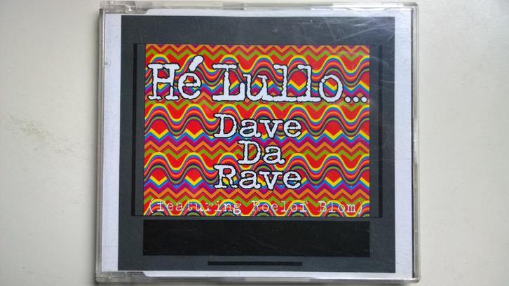 Dave Da Rave - Hé Lullo, Cd's en Dvd's, Cd Singles, Zo goed als nieuw, Pop, 1 single, Maxi-single, Ophalen of Verzenden