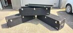 3 stuks keurige gestoffeerde DAP Audio transport flightcases, Ophalen, Zo goed als nieuw, Overige instrumenten, Flightcase