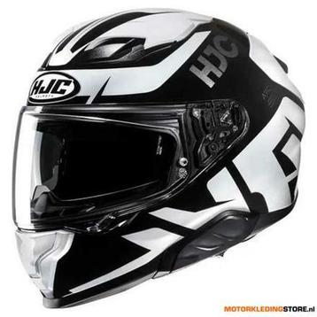 HJC F71 Bard Integraalhelm, Zwart-Wit beschikbaar voor biedingen