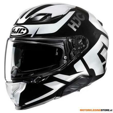 HJC F71 Bard Integraalhelm, Zwart-Wit, Motoren, Kleding | Motorhelmen, Nieuw met kaartje, Ophalen of Verzenden