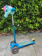 Micro mini step blauw met scootaheadz unicorn!(Valpreventie), Fietsen en Brommers, Steps, Ophalen of Verzenden, Gewone step