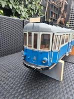 NZH kleine Budapester Blauwe Tram A503 model 1:16 Bieden, Verzamelen, Spoorwegen en Tramwegen, Ophalen of Verzenden, Tram, Zo goed als nieuw