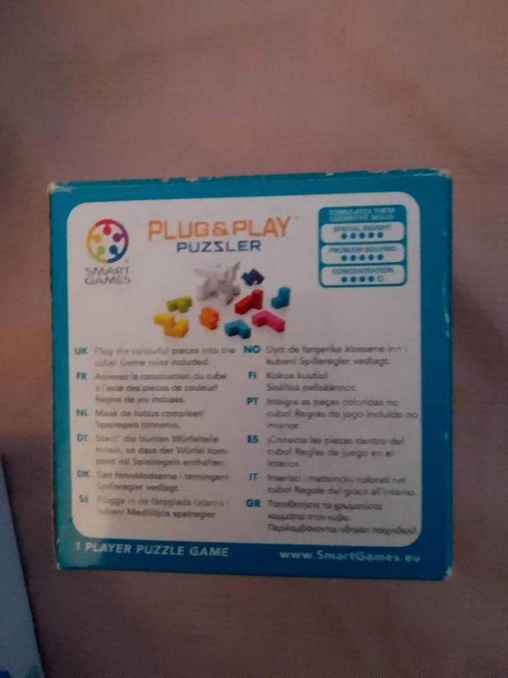Spel Plug  en play  kubus, Kinderen en Baby's, Speelgoed | Educatief en Creatief, Zo goed als nieuw, Ophalen of Verzenden