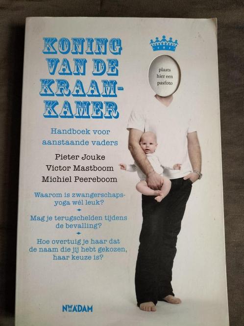 Koning van de kraamkamer / Handboek voor aanstaande vaders, Kinderen en Baby's, Kraamcadeaus en Geboorteborden, Zo goed als nieuw