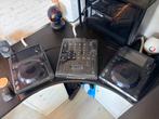 Pioneer DJ Set: 2x XDJ-1000 & DJM-900 nexus + decksavers, Ophalen, Zo goed als nieuw, Dj-set, Pioneer
