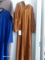 Marokaanse Djalaba, Kleding | Dames, Overige typen, Geel, Maat 42/44 (L), Nieuw