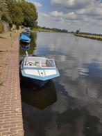 Polyester bootje met trailer en buitenboordmotor, Watersport en Boten, 10 tot 30 pk, Ophalen of Verzenden, Zo goed als nieuw, 3 tot 6 meter
