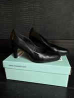Manfield zwarte pumps mt 40, Pumps, Zwart, Ophalen of Verzenden, Zo goed als nieuw