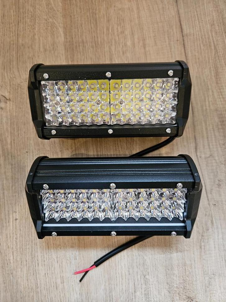 LED bar werklamp licht verstraler mistlamp 144w - 2 st., Auto diversen, Tuning en Styling, Ophalen of Verzenden