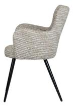 Wing Chair Coco – Luxe Eetkamerstoelen in Warme Tint, Overige kleuren, Japandi, Hotel Chique, Modern, Ophalen of Verzenden, Metaal