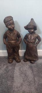 Decoratie boeren jongetje en meisje, Ophalen of Verzenden