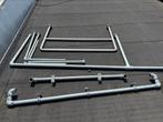 Partij steigerbuizen / balustrade zie foto s, Ophalen of Verzenden, Zo goed als nieuw, Overige typen