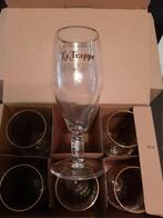 La Trappe bierglazen. Doos met 6 stuks., Verzamelen, Glas en Borrelglaasjes, Ophalen of Verzenden, Zo goed als nieuw, Bierglas