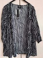 Mooie nieuwe blouse zwart met wit maat 42 / 44, Ophalen of Verzenden, Nieuw, Maat 42/44 (L), Zwart