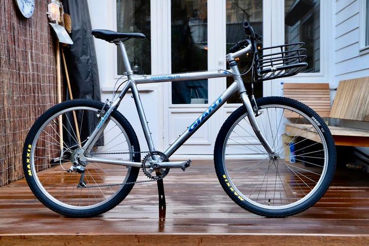 1997 Giant Boulder Alu Lite commuter MTB build, Fietsen en Brommers, Fietsen | Mountainbikes en ATB, Zo goed als nieuw, Giant