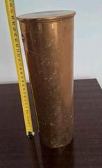 Granaathuls 25 pounder 1944 LOT2689, Ophalen of Verzenden, Overige soorten, Nederland, Hulzen of Bodemvondsten