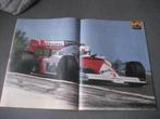 alain prost poster artikel, Ophalen of Verzenden, Gebruikt, Formule 1
