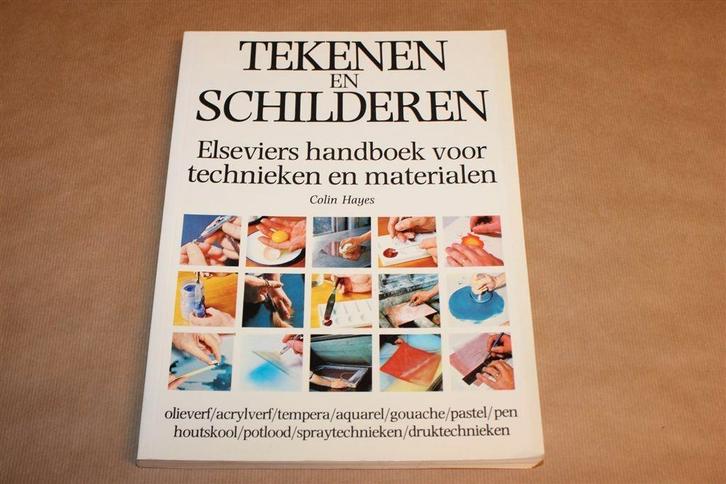 Elseviers Handboek Tekenen en Schilderen, Boeken, Hobby en Vrije tijd, Gelezen, Tekenen en Schilderen, Ophalen of Verzenden