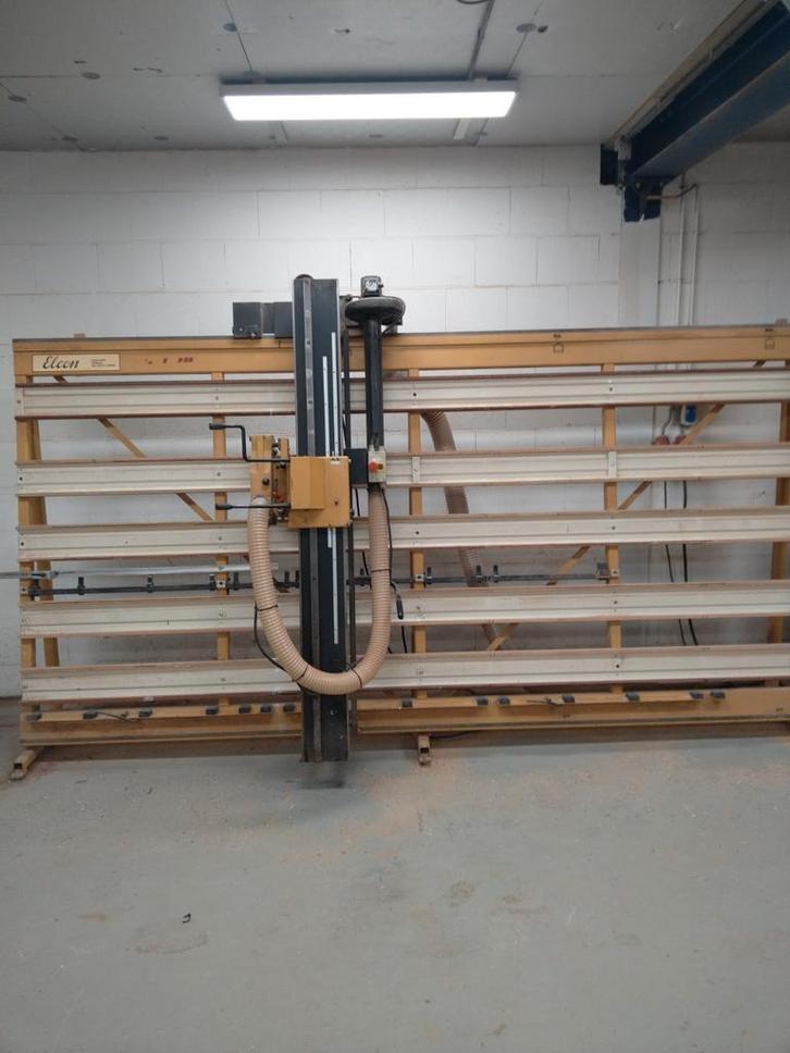 Elcon verticale platenzaag, Doe-het-zelf en Verbouw, Hout en Planken, Gebruikt, Overige typen, Overige houtsoorten, 300 cm of meer