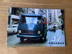 Peugeot J7 Brochure - 1970, Ophalen of Verzenden
