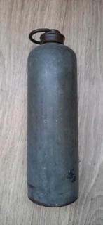 * Vintage antieke tinnen waterof bed kruik *, Ophalen of Verzenden