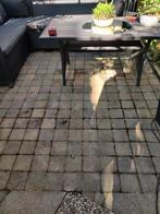 Terras tegels 15x15, Tuin en Terras, Tegels en Klinkers, Ophalen, Zo goed als nieuw, 10 m² of meer, Beton