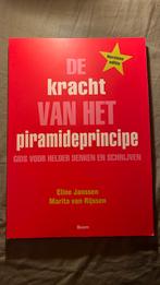 Eline Janssen - De kracht van het piramideprincipe, Ophalen of Verzenden, Zo goed als nieuw, Eline Janssen; Marita van Rijssen