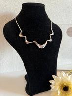 S127/Massief Zilveren GHA Zweden Modernist ketting, Verzenden, X, Zilver, Zilver