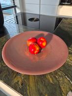Mooie glazen fruitschaal limited edition Sandra Rich, Schaal, Rond, Ophalen of Verzenden, Glas